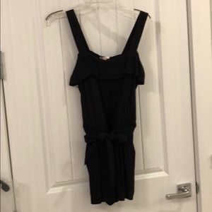 Ella moss black romper XS